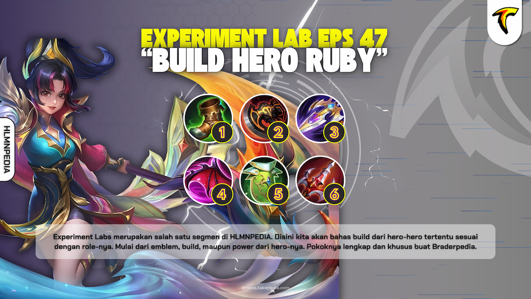 Build Ruby Terbaru 2025 - Experiment Labs Mobile Legends Episode 47 ...